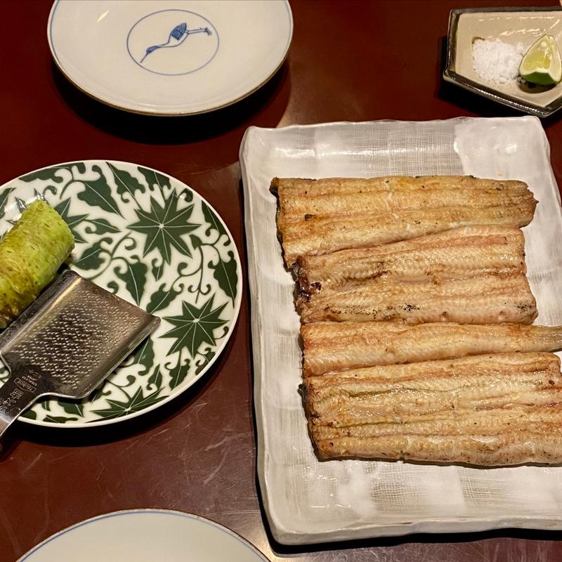 共水うなぎ 白焼(大塚 うなぎ宮川)