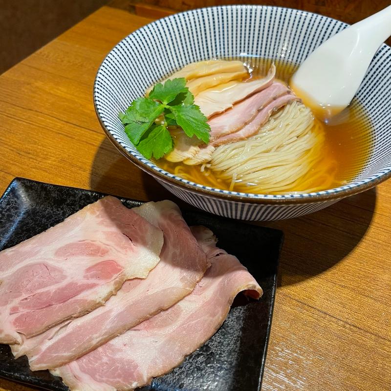 冷やし煮干しそば　チャーシュー増し(寿製麺 よしかわ 川越店)