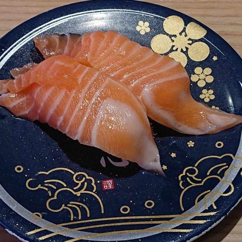 生サーモン(北陸金沢 まわる寿し もりもり寿し たまプラーザ店)
