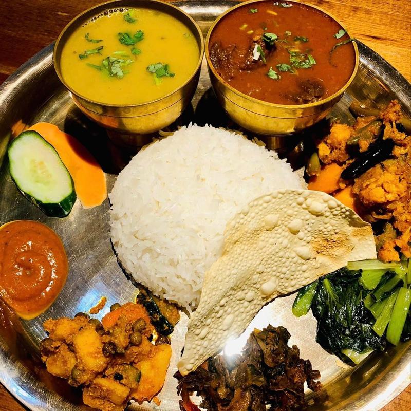 マトンスープカレーセット(Local Shibuya Restaurant)