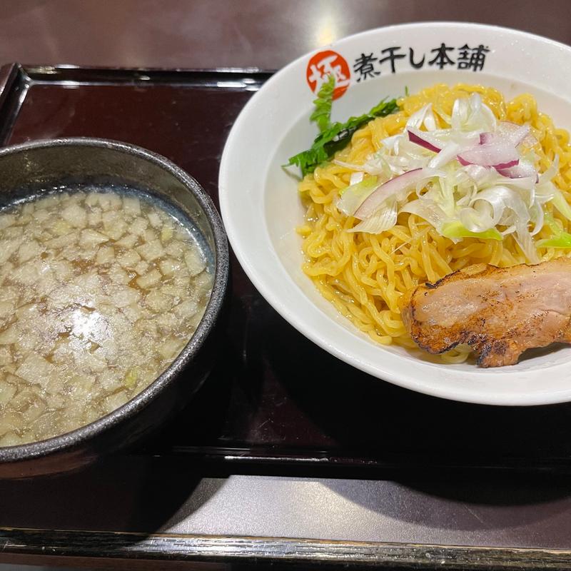 鯛煮干し昆布水つけ麺(極 煮干し本舗 荒川沖店)