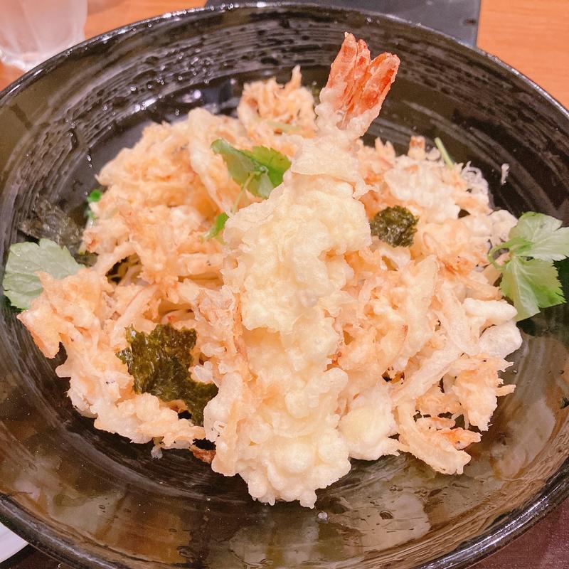 桜海老天ばらぶっかけ(吉祥庵　新宿サブナード店)