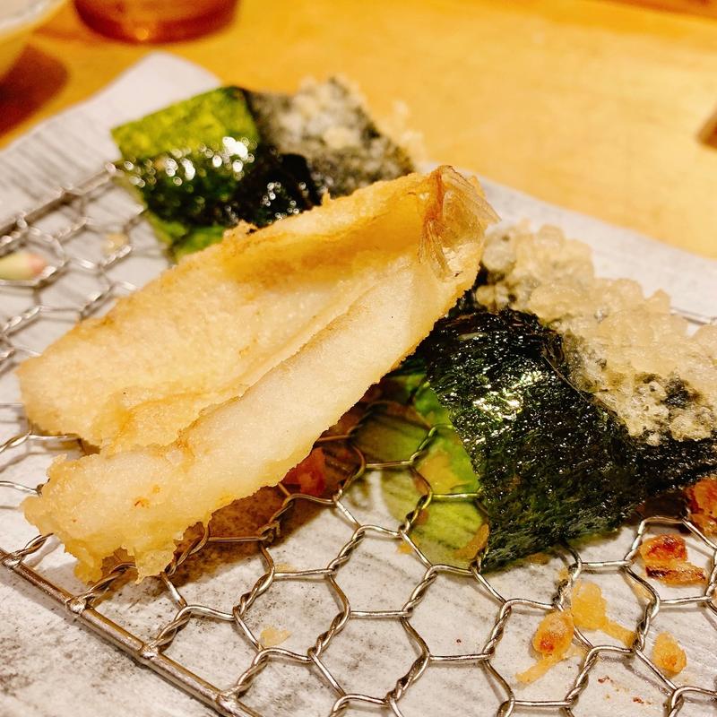 キス天&のり天(天ぷら定食 まきの 武蔵小山店)