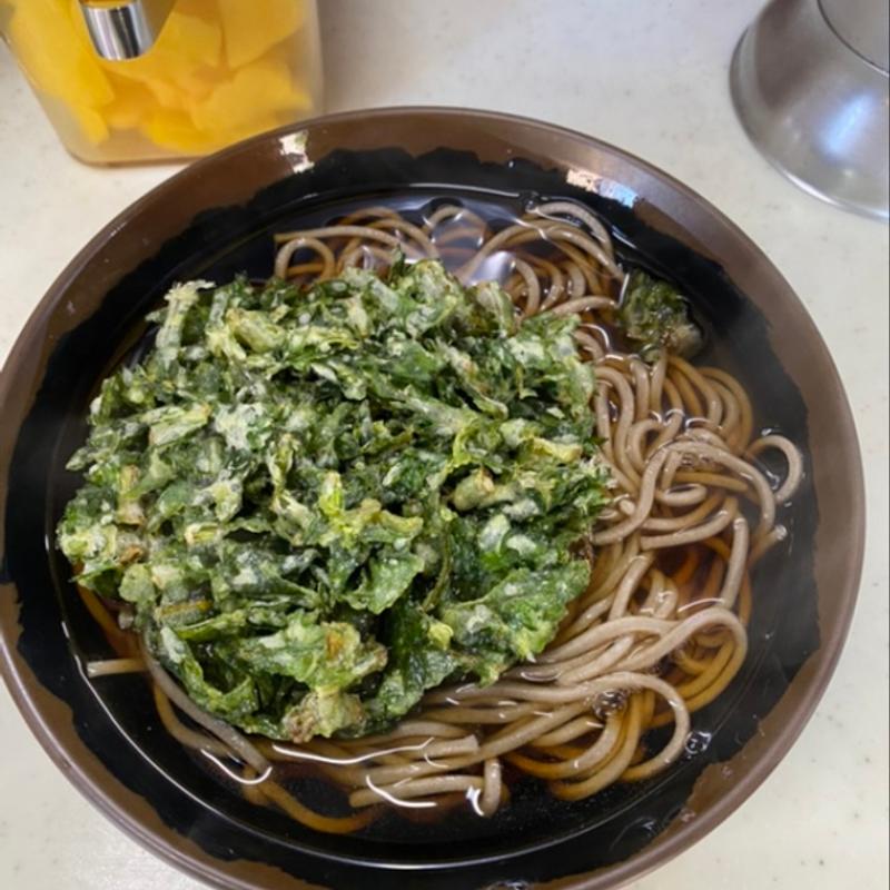 春菊天そば(そば・うどん・おにぎり 江戸丸)