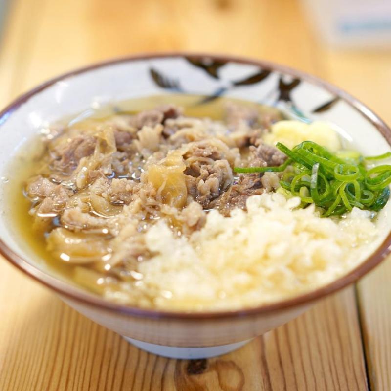 肉うどん(小)(うどんや大門)