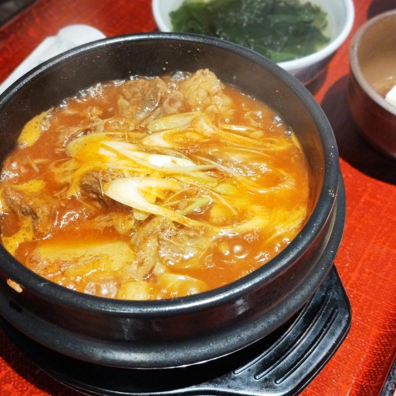 カルビチムランチ(利花苑 大名本店)