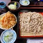 天もりそば大盛り