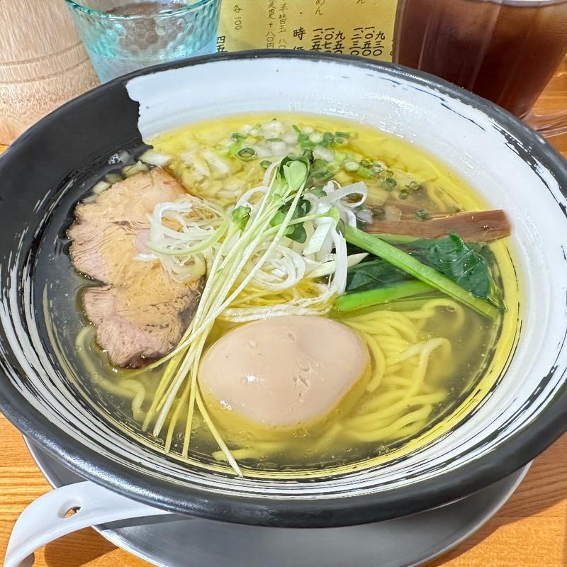 塩あっさり鶏中華らーめん(麺寿 とものや)