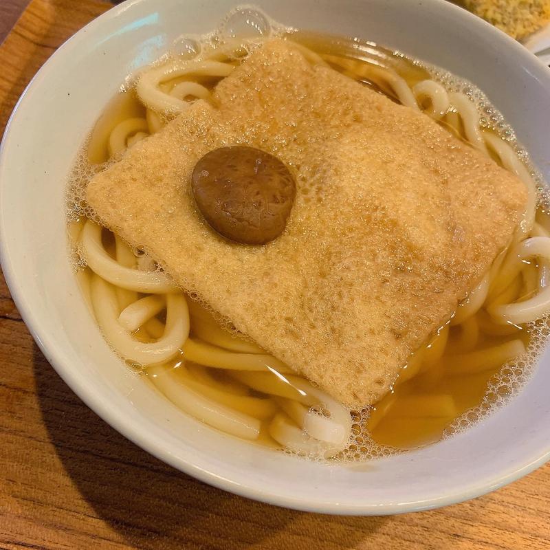 きつねうどん(不動庵)