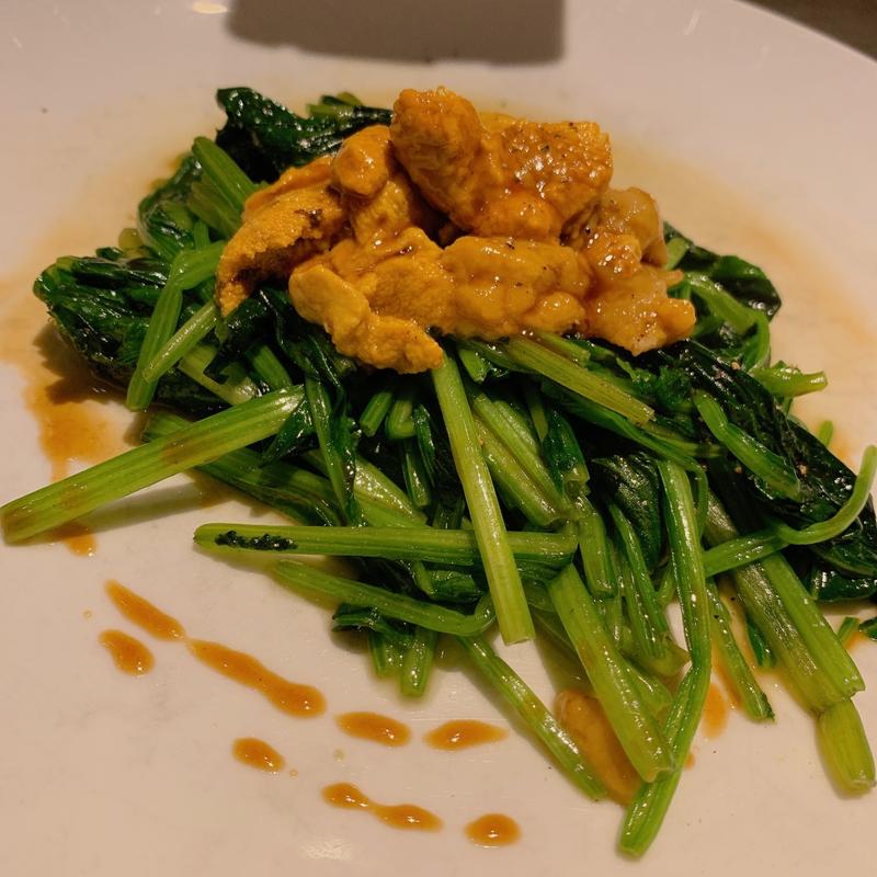 ウニホーレン(情熱鉄板!お好み焼き 川創 本店 （ジョウネツテッパンオコノミヤキカワソウ）)