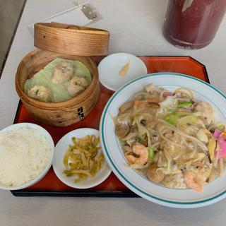 特製皿うどんセット(中華料理 太平軒)