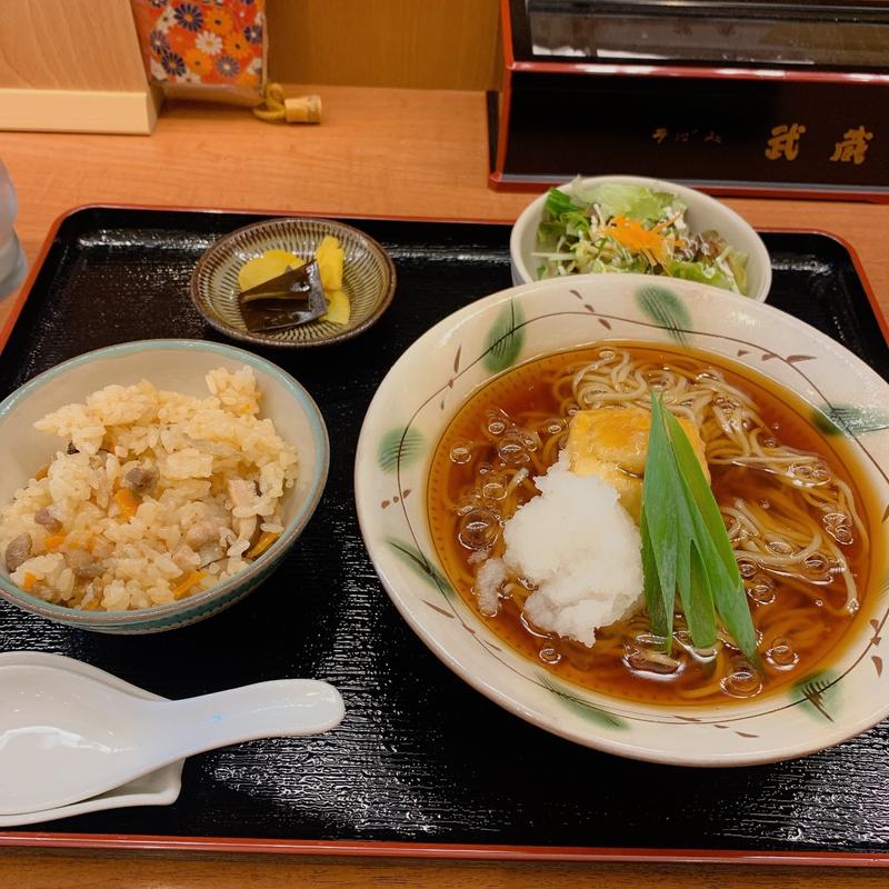 武蔵そば(そば処 武蔵 小郡店)