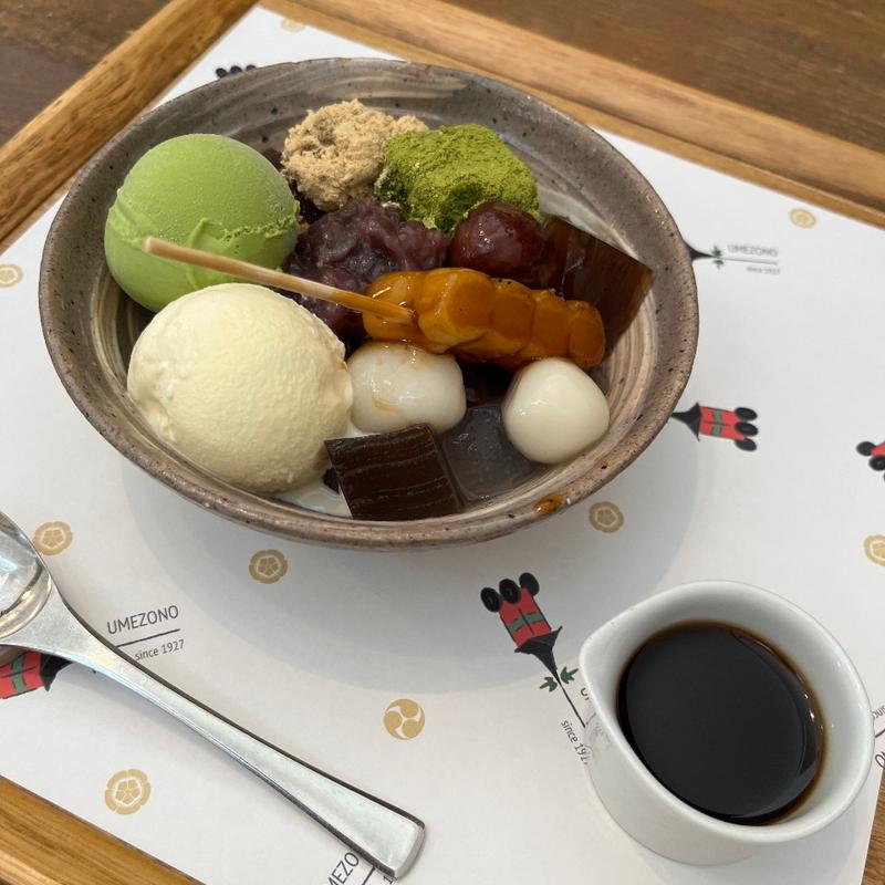 祇園祭スペシャルあんみつ(うめぞの カフェアンドギャラリー （うめぞの CAFE & GALLERY）)