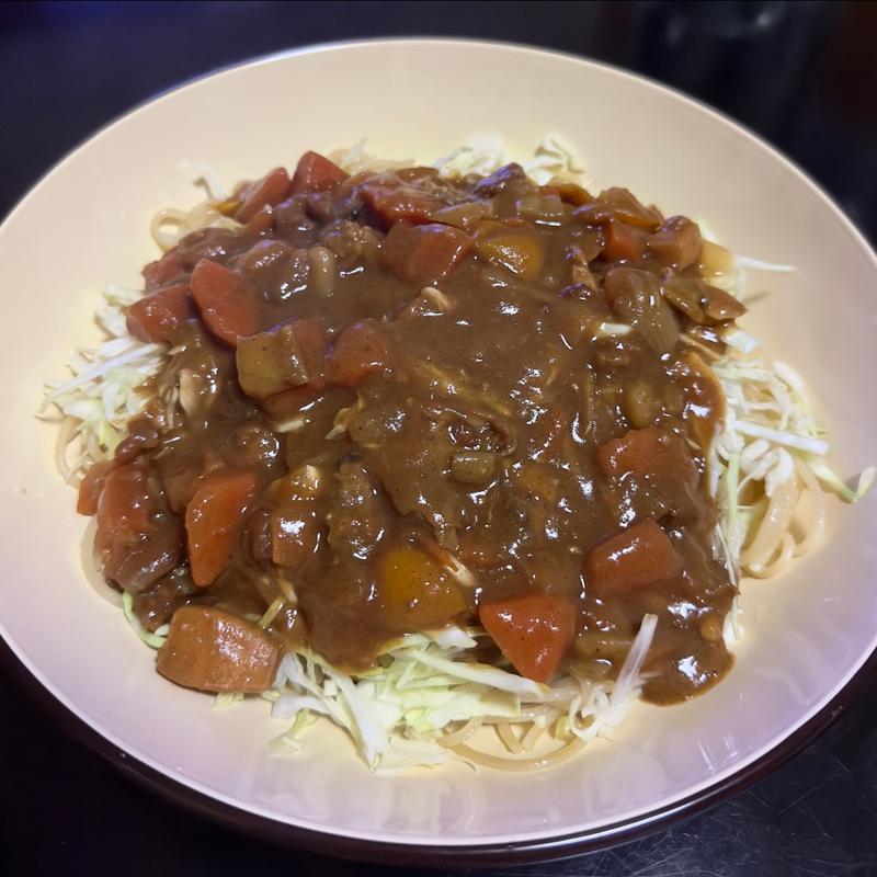 炒め麺カレーパスタ(ベルクス 東墨田店)