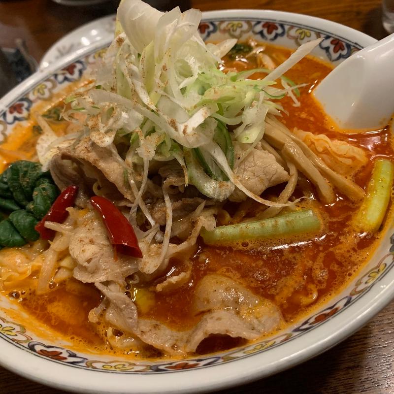 特辛薬膳 味噌(特別辛い)(ラーメン･餃子 ハナウタ)