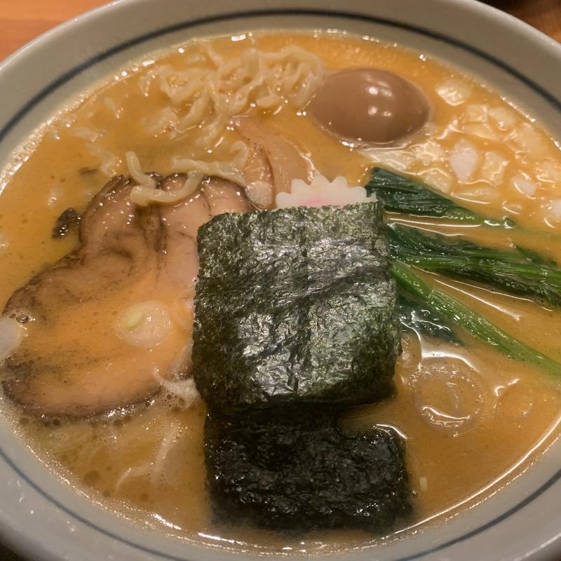 ごま辛そば+づけ玉子(むさし野 （むさしの）)