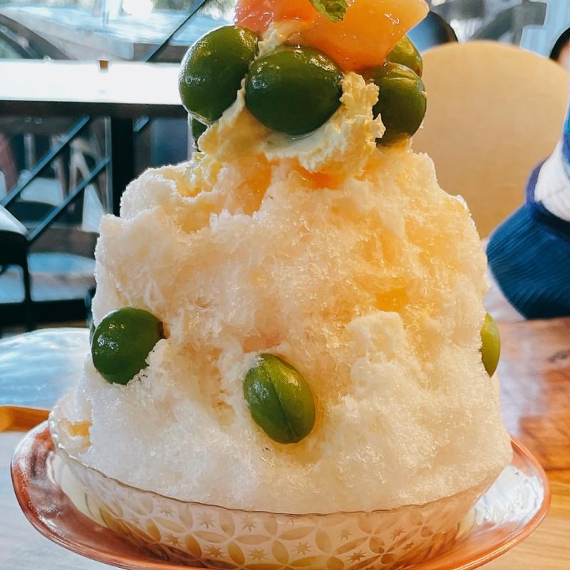 若桃マスカルポーネ(Secret Base JO-9 cafe)