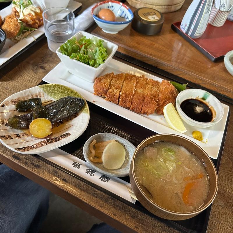 ロースカツ膳(水車の里 瑞穂蔵(みずほくら))