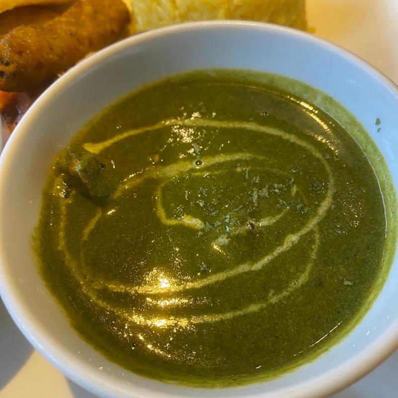 ほうれん草マトンカレー(アバシ 学研都市店)