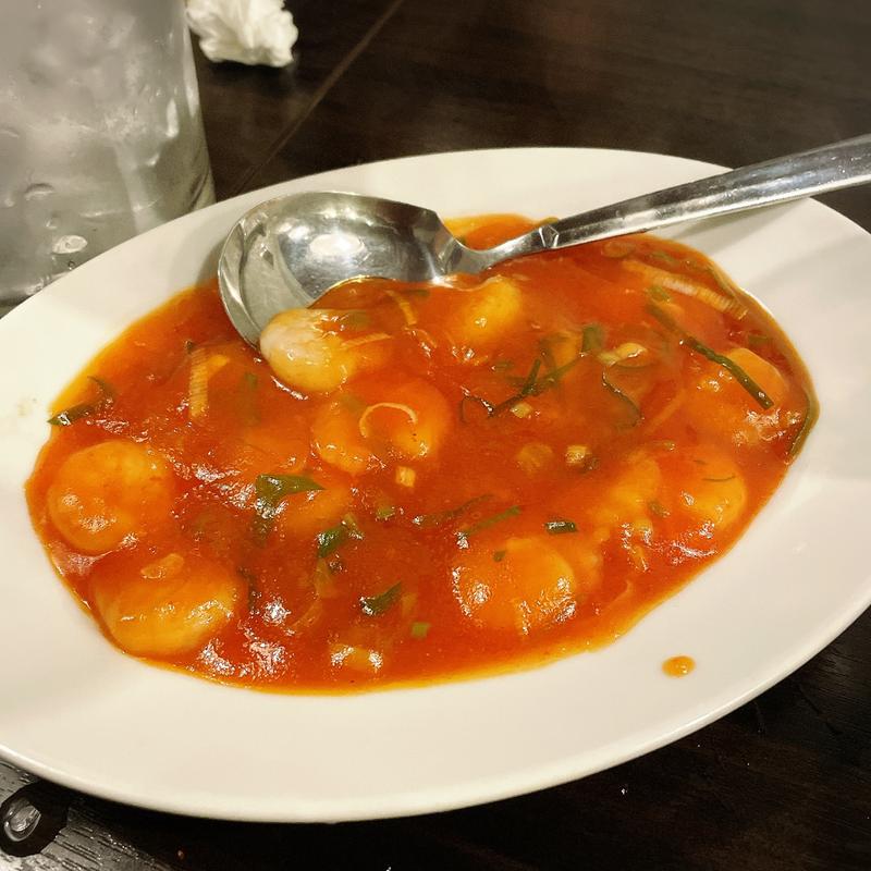 エビのチリソース(橙(daidai))