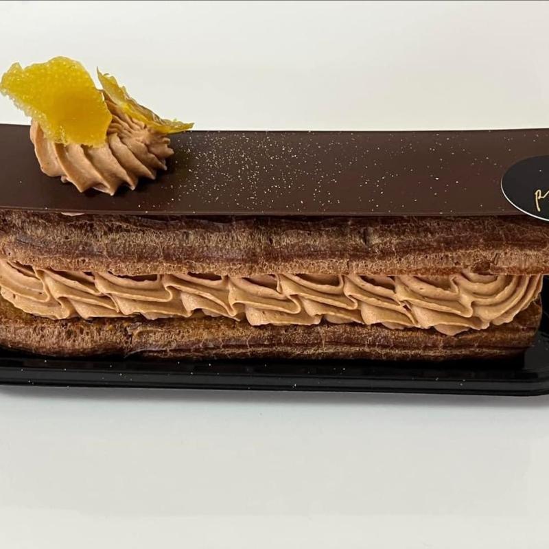 エクレールシトロンカフェプラリネ(Patisserie Chocolaterie Recit (パティスリー ショコラトリー レシィ))