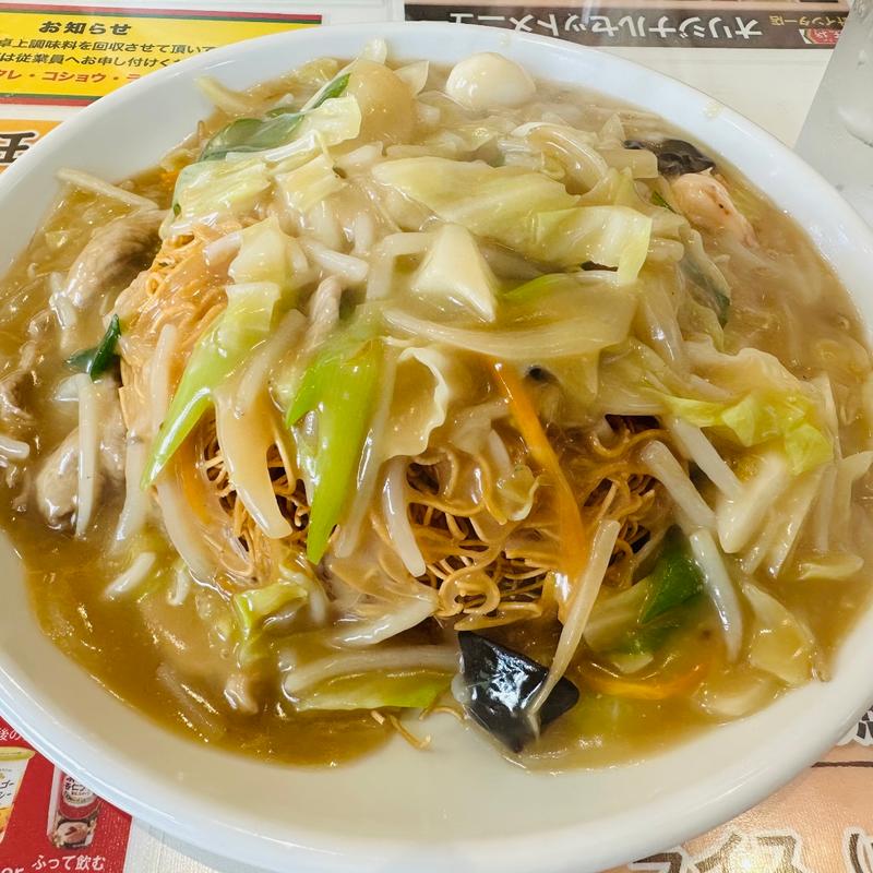 揚げそば(餃子の王将 針インター店 )