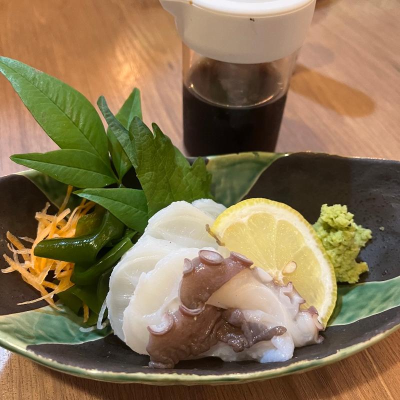 たこの刺身(昼からひとやすみ 秋津店)