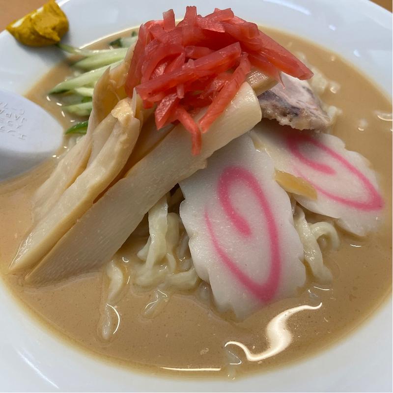 冷やしラーメン(らーめん大金 (おおがね）)