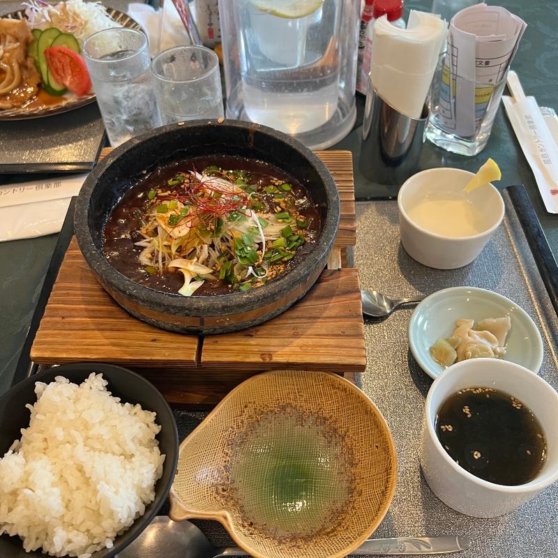 四川石焼麻婆御膳(猿島カントリークラブ レストラン)