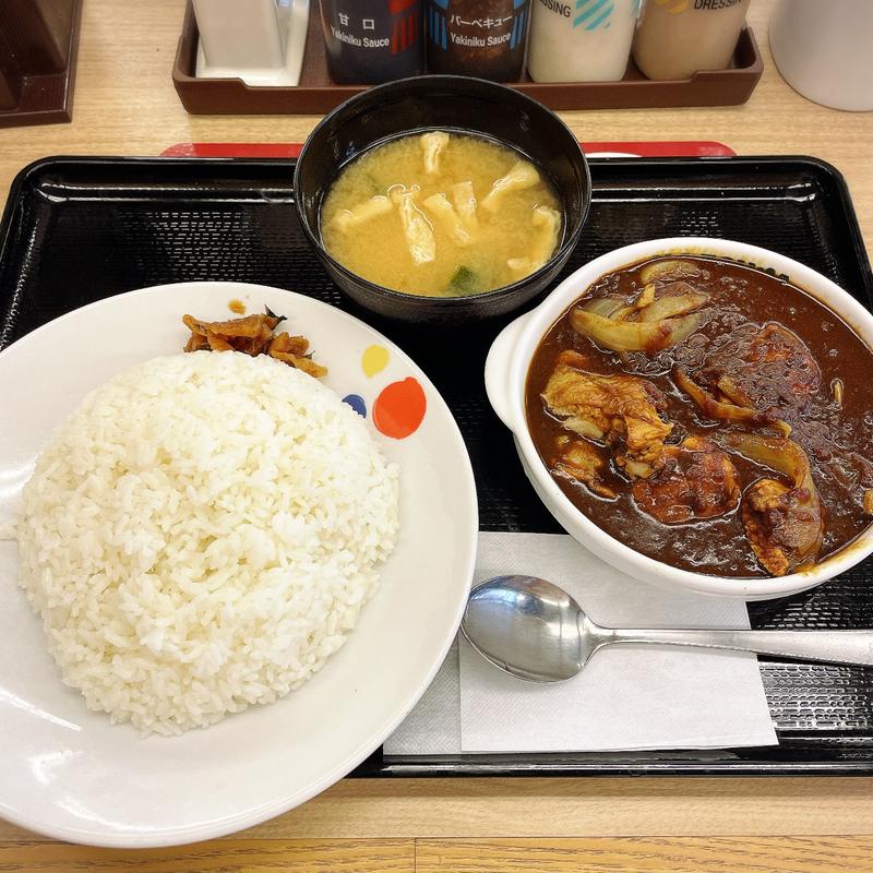 ごろごろ煮込みチキンカレー(松屋 中目黒店 )
