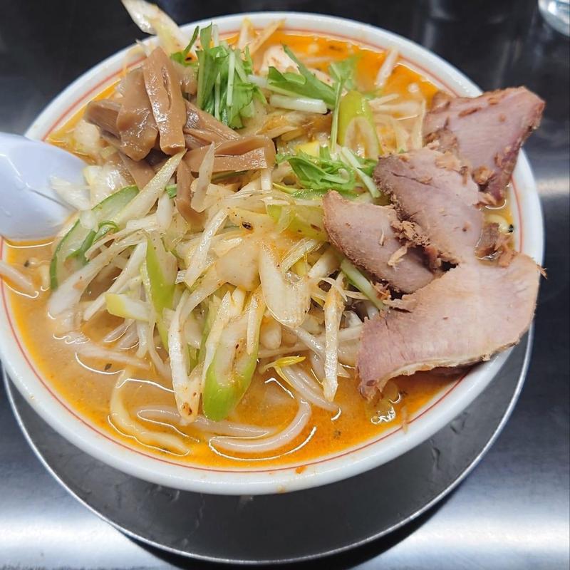 ネギみそラーメン(手打らーめん 勝龍)