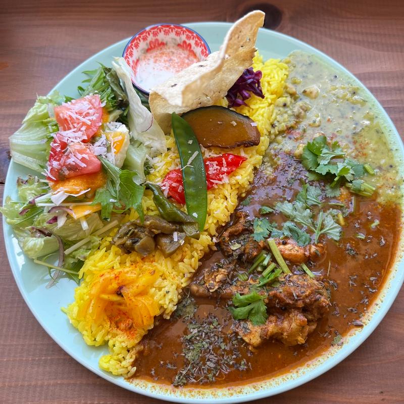 カレープレート(並)(香椎カリー　日々、スパイス)