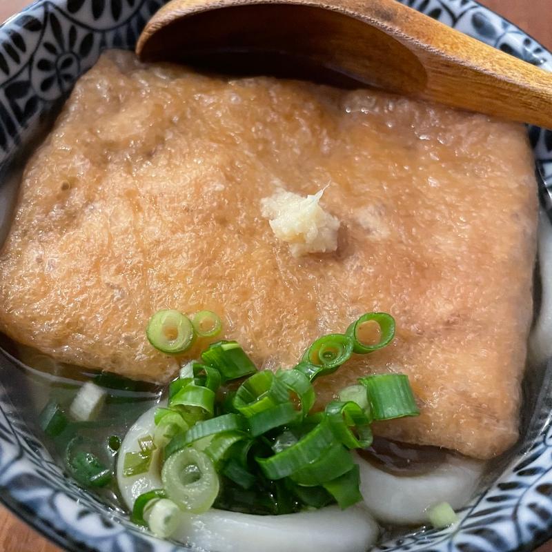 きつねうどん(ウドンスタンド五頭)