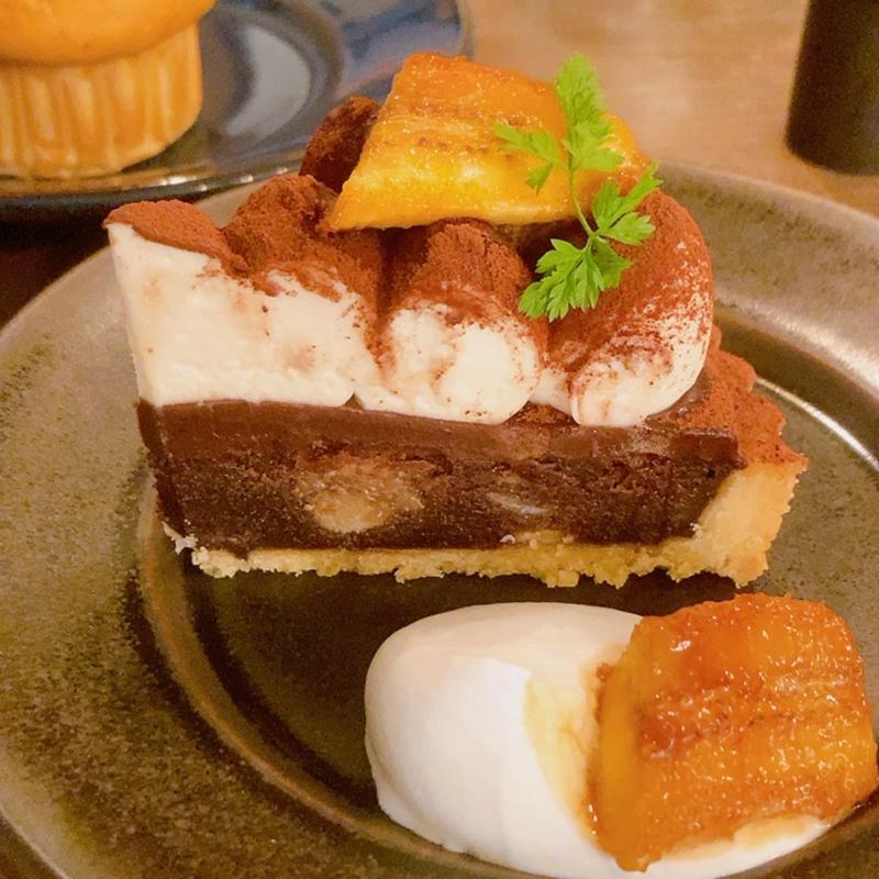 大人のチョコバナナタルト(naked.)
