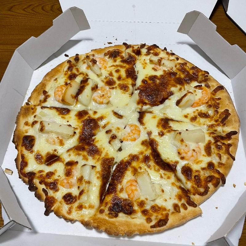 シーフードのクリーミーグラタン(アオキーズピザ 池下店)