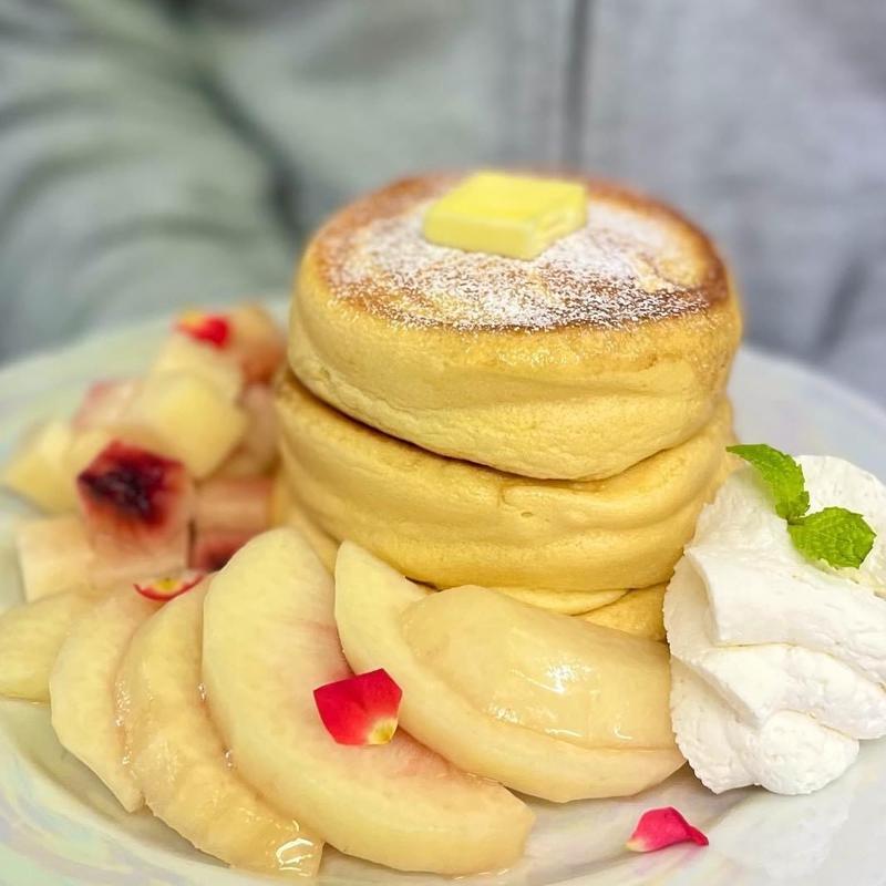 もものパンケーキ(よろず茶屋444)