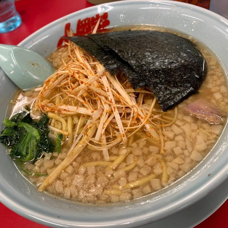 醤油ピリ辛ネギラーメン中盛(ラーメン山岡家 江別店)