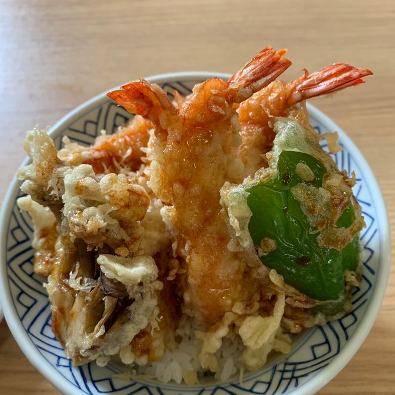 えび天丼(おびひろえび天)