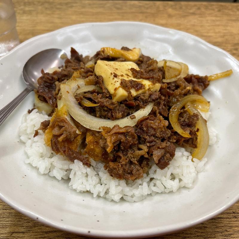 牛めし(三品食堂)