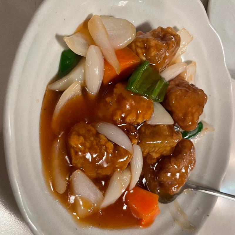 酢豚(中国酒家 福龍園)