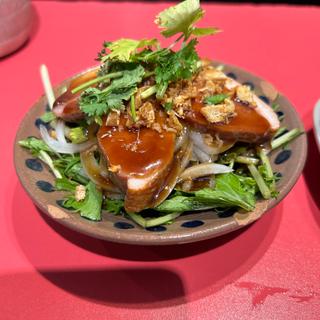 タイ風燻製鴨　サラダ仕立て(モモタイ)