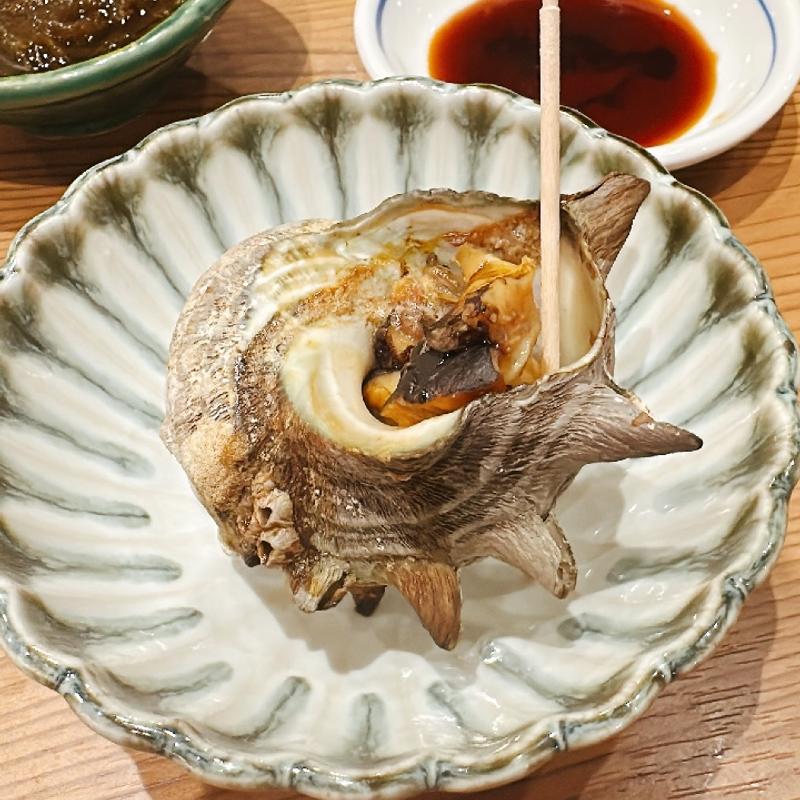 さざえのつぼ焼き(木屋町酒場 魚ます)