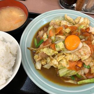 肉野菜タレ焼き定食(ランチハウス ミトヤ )