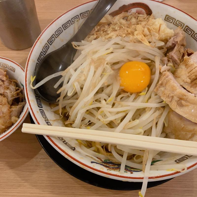 汁無しラーメン　250g(豚山 栄店)