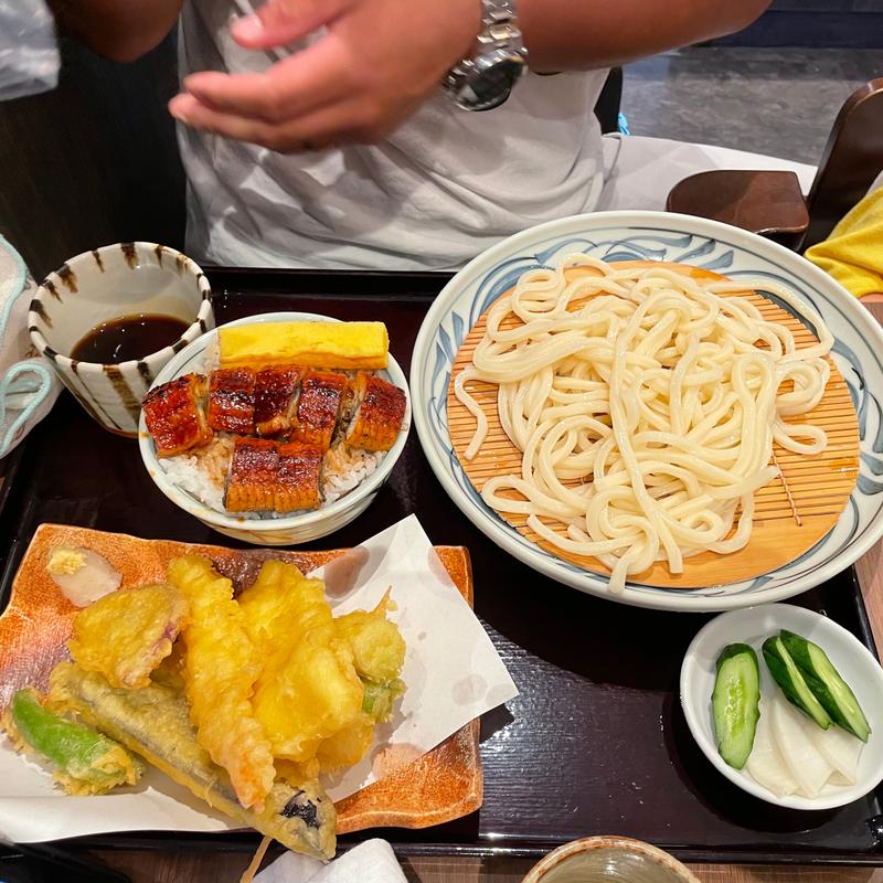天ぷらうどん定食(瓢六亭 ふかや花園プレミアム・アウトレット)