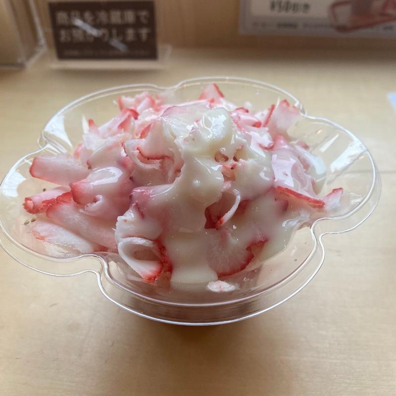 削りいちご(ハピマルフルーツ神楽坂)