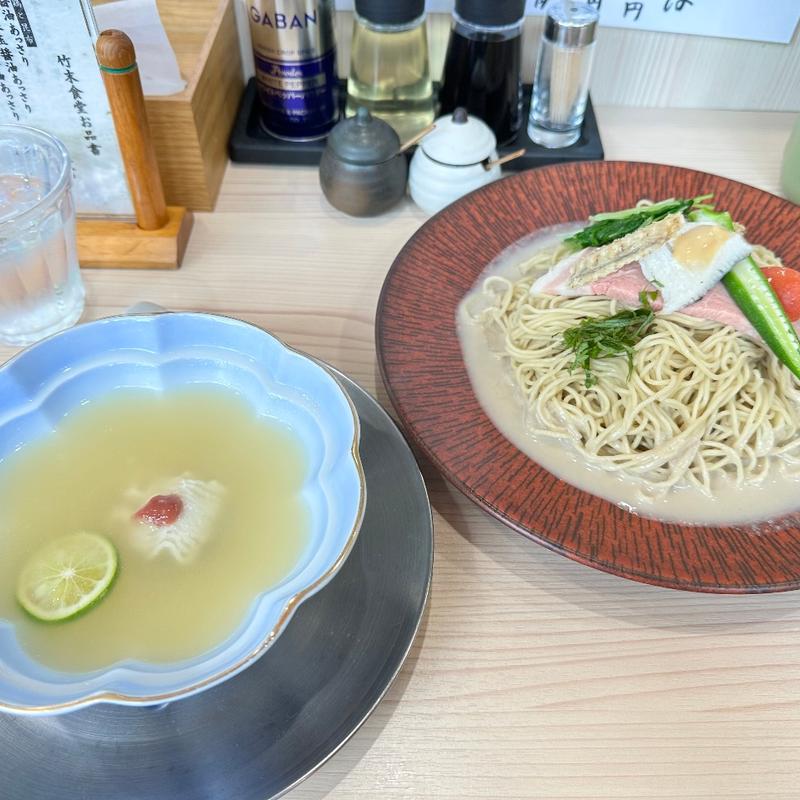 細つけ麺風 徳島の鱧(ラーメン専科 竹末食堂)