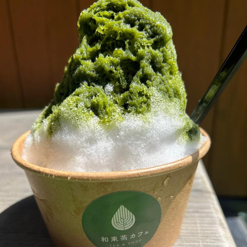 かき氷(抹茶)(和束茶カフェ )