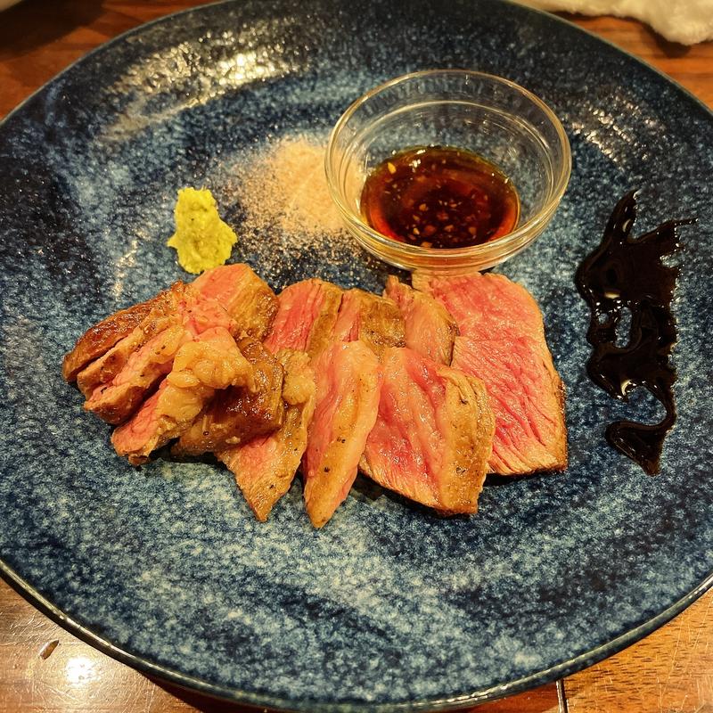 黒毛和牛らんいちのステーキ(いが嵐倉庫 )