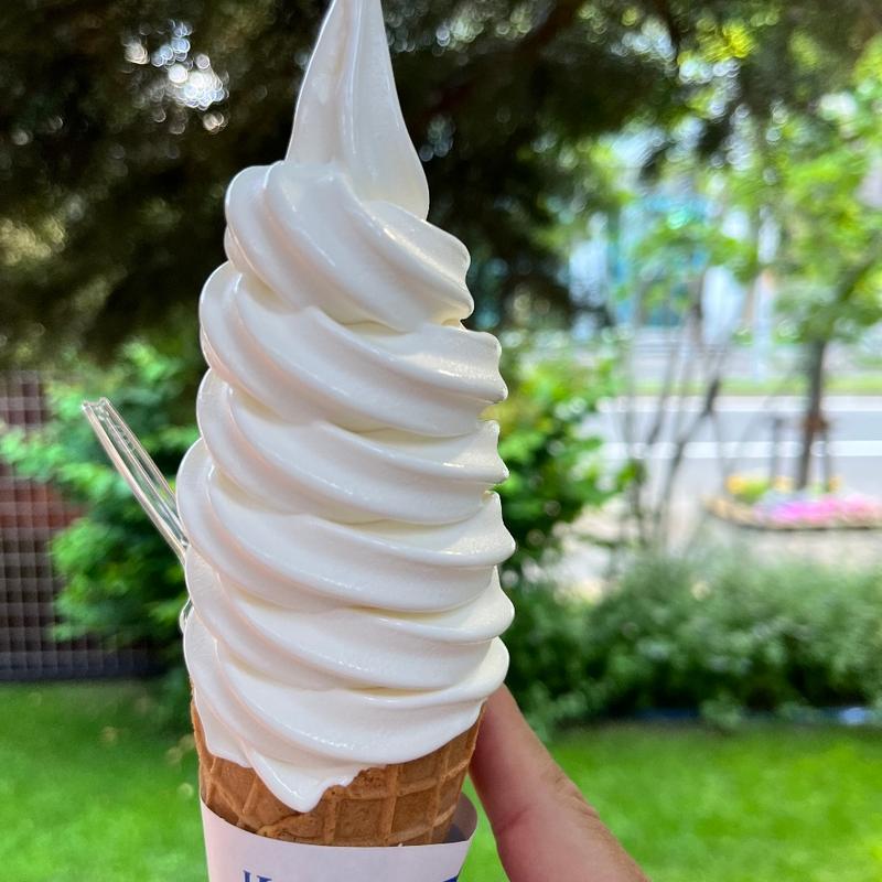 極上牛乳ソフト(きのとや 白石本店)